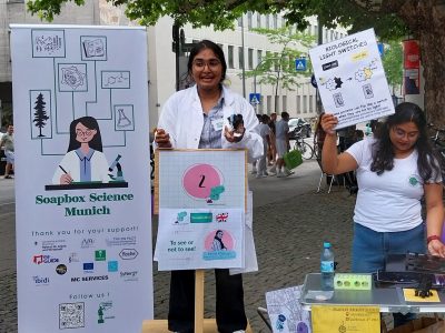 SWOPT at Soapbox Science Munich