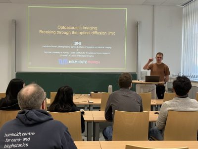 Lecture at the Humboldt Centre for Nano- and Biophotonics